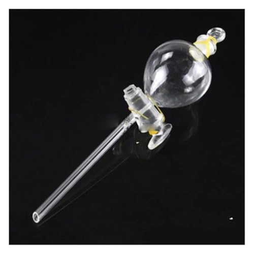 ガラス製品 実験器具 125ml ラボ用ガラス滴下漏斗 ボール型 ガラスツール付き ラボ用品